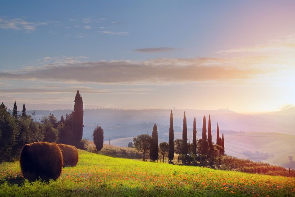 Toscane landschap