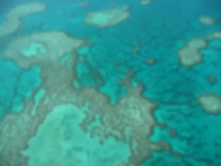 Gedetailleerde 3d-kaart van Great Barrier Reef