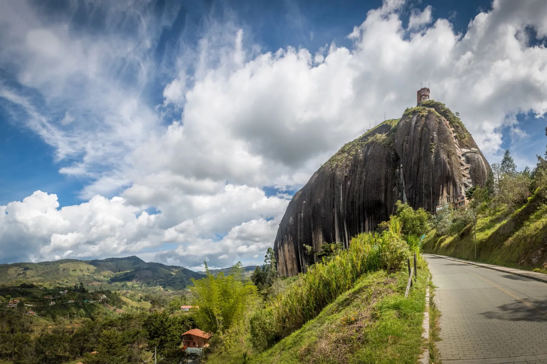 De Guatapé rots in Colombia