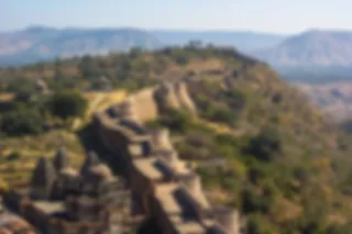 Het Kumbhalgarh Fort in Rajasthan