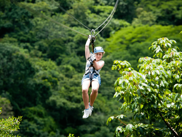 16-daagse familie groepsrondreis Costa Rica - Boomslingeren als Tarzan
