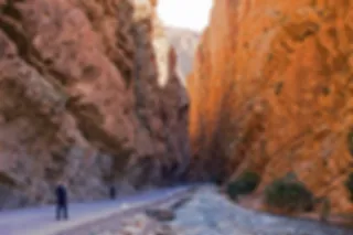 De Todra Gorge in Marokko