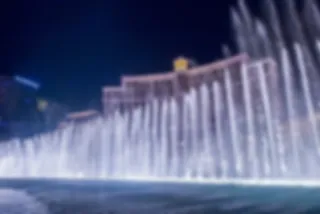 De beroemde Bellagio fonteinen: Waanzinnig!