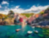 De prachtige kustregio Cinque Terre in Italië