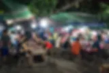 Traditionele 'Night market' op Java