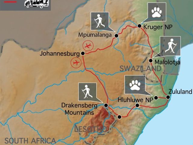 Wandelreis Zuid-Afrika (17 dagen)