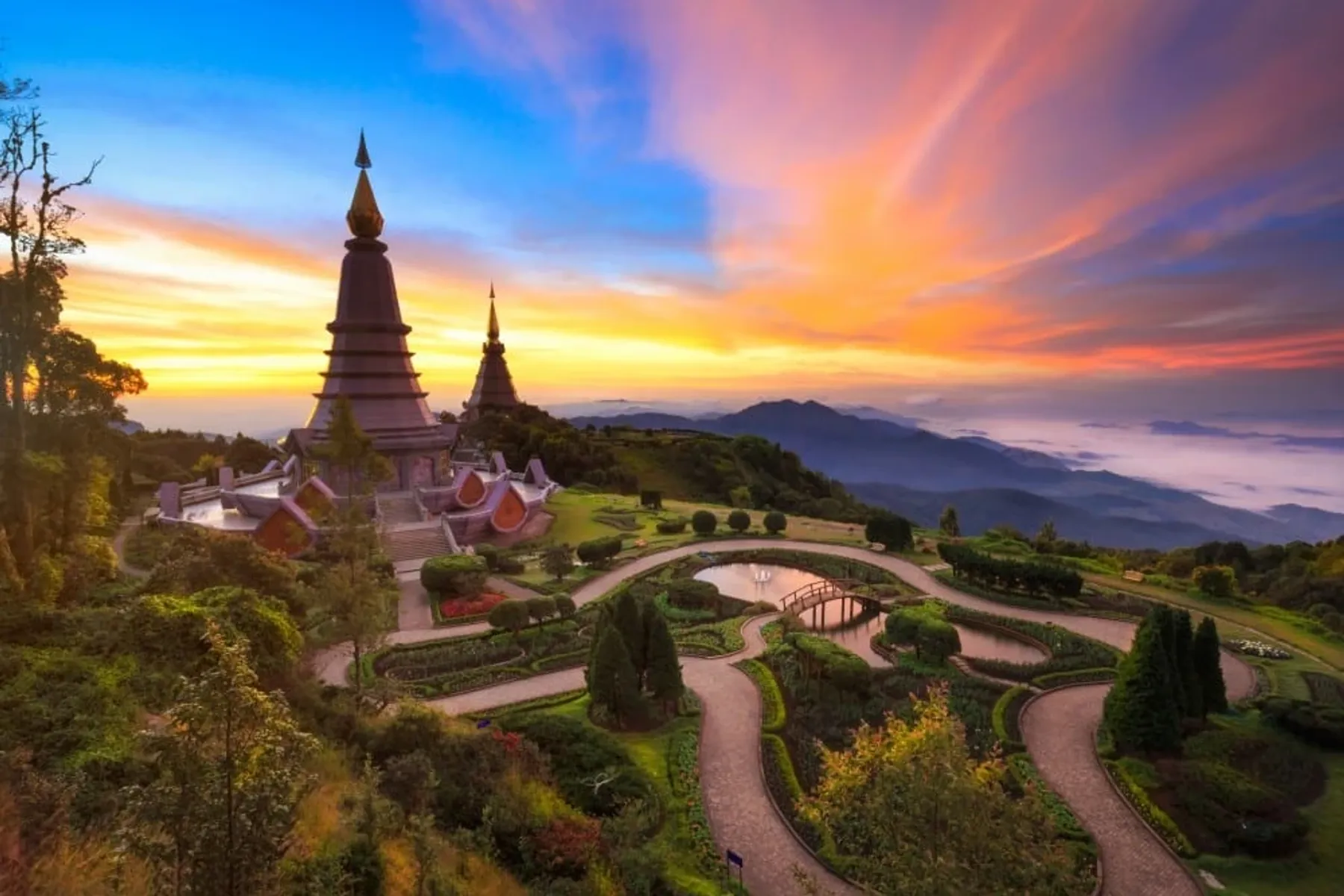 Doi Ithanon National Park - Bezienswaardigheden Thailand