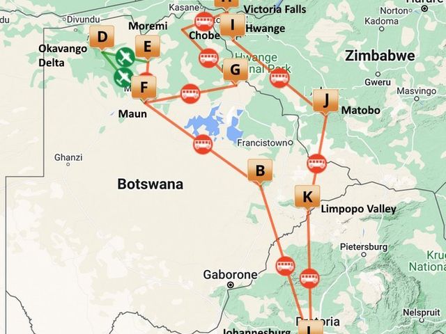 Op avontuur door Botswana (20 dagen)