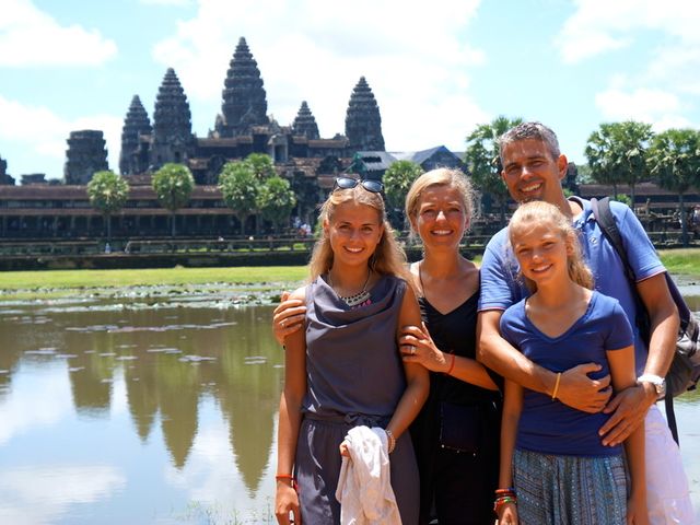 Familiereis Cambodja