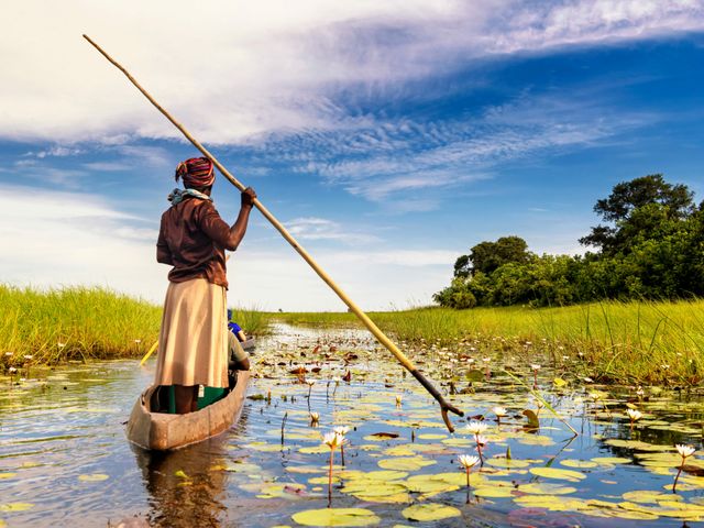 De ongetemde natuur van Namibië en Botswana