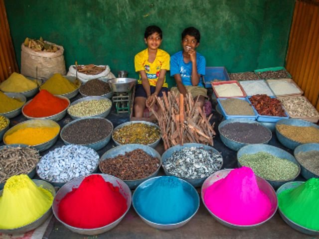 Rondreis ZUID-INDIA - 30 dagen; Rijkdom van geuren en kleuren