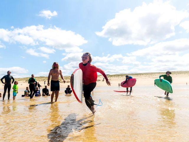 Familiereis Surfen aan de Zuid-Franse Atlantische kust