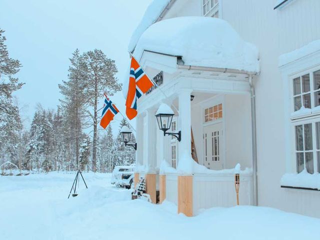 Sprookjesachtige winter in Villa Fregn, Ljørdalen