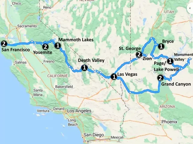 Hiking the National Parks of the West (15 dagen)