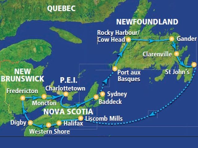 Tides & Parks of Atlantic Canada (22 dagen)