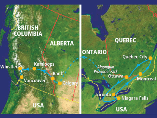 Canadian Contrasts (16 dagen)