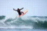 Balinese surfing