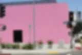 pink wall la