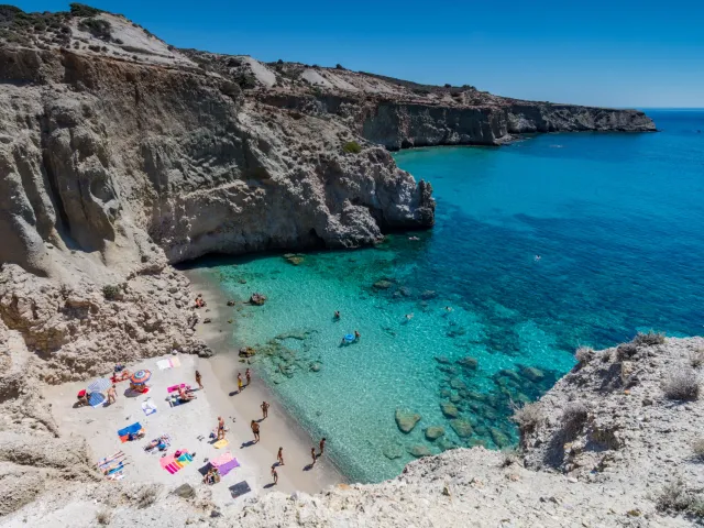 Eilandhoppen naar Serifos en Milos