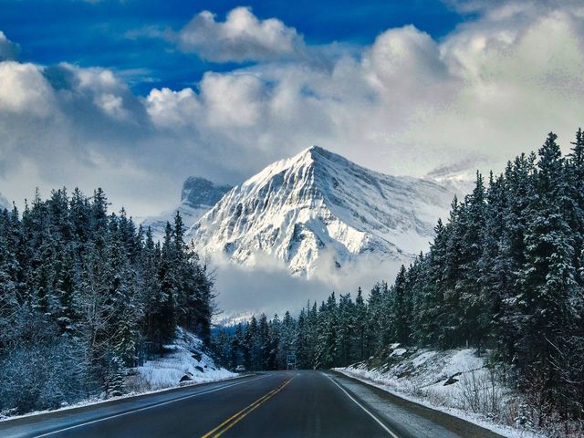 Winterreis naar Jasper in Canada