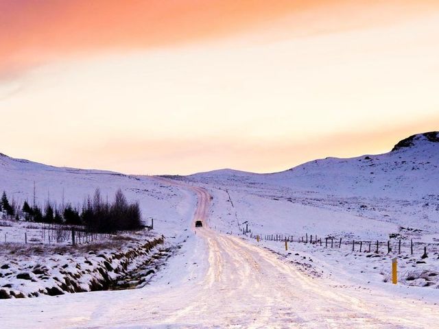 Winter in IJsland