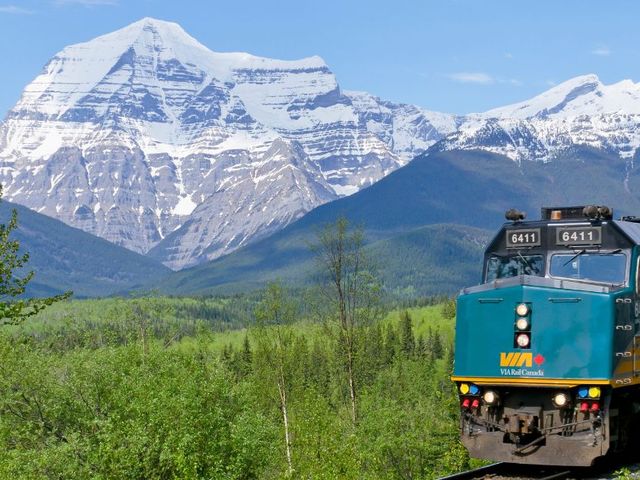 Met bus en trein door West-Canada
