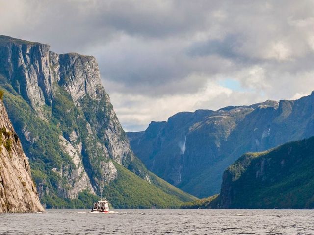 IJsbergen, fjorden en vissersdorpjes in Newfoundland