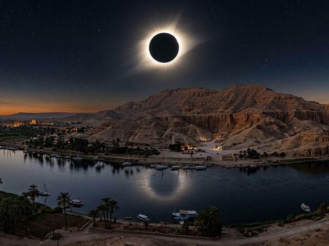 Beleef de zonsverduistering van 2027 in Egypte