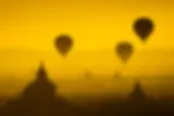 Luchtballon boven Bagan, Myanmar